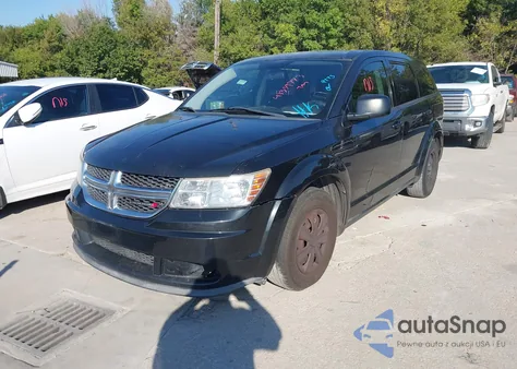 2012 Dodge Journey Se/Avp z USA, uszkodzony, nr VIN 3C4PDCAB6CT389481